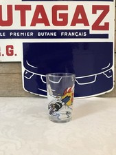 🪩 Ancien verre moutarde GOLDORAK dessin animé vintage AMORA 1970 Antenne 2🇫🇷