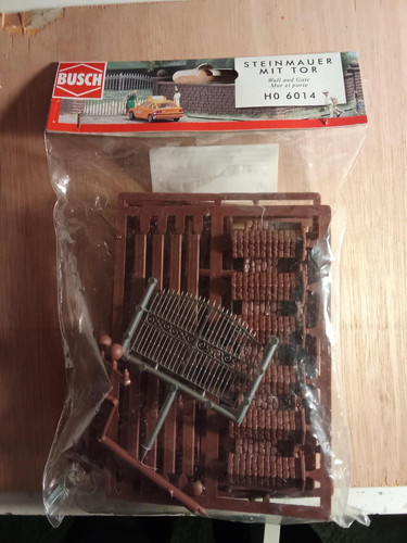 Modelisme busch 6014 mur - modelisme,
