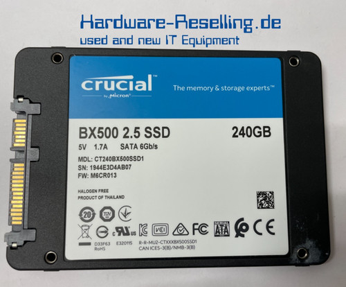 Crucial bx500 ssd interne - crucial, 240