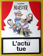 BD L'ACTU TUE  EO 2007 Maëster   NEUF K6GD25