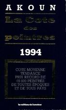 La cote des peintres Akoun 1994 - Jacky-Armand Akoun - V294387