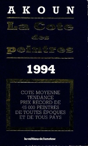 Cote des peintres akoun - cote,