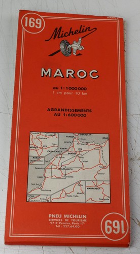Carte michelin 169 - michelin, n°