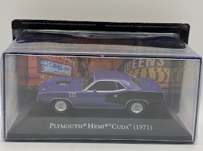 Plymouth hemi cuda 1971 43 - cuda, 1:43