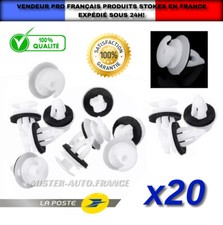 x20 Clips Fixation Garniture