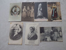 Lot de 7 Anciennes Cartes