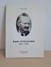 P. Pizon, Emile Guillaumin 1873-1951, Imprimeries réunies 1987 - Plaquette