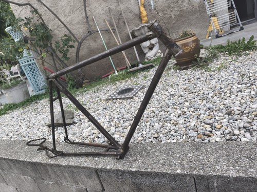 Cadre vélo ancien - ancien, homme