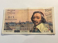 Billet France 10 Nouveaux