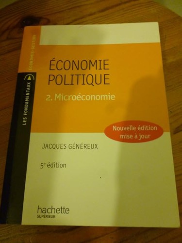 Economie politique tome 2 - economie,