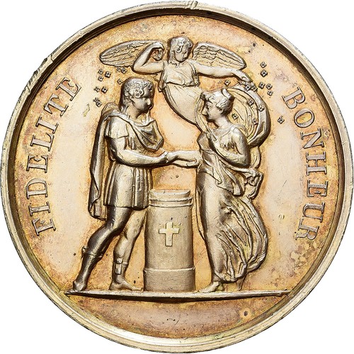 France médaille mariage - france,,