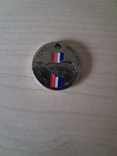 jeton de caddie (recto-verso) Ford Mustang.