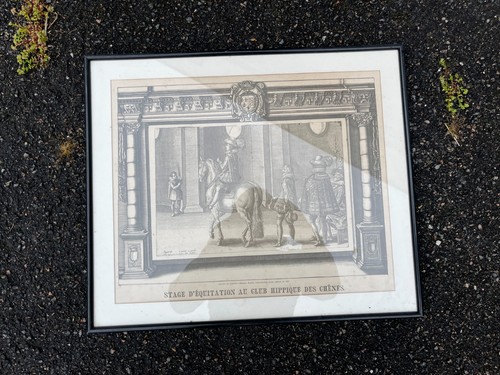 Tableau gravure ancienne