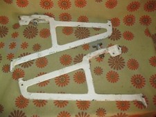 Retro Ancienne PAIRE D'ÉQUERRE 35cm Lot x2 SUPPORT D'ÉTAGÈRE MURALE en FONTE