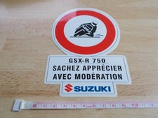 Autocollant Moto - SUZUKI GSX-R 750