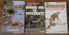 GEORGES FLEURY - LOT DE 3 LIVRES - LE GUERRIER/KOUMBALA... - GRASSET/F. LOISIRS
