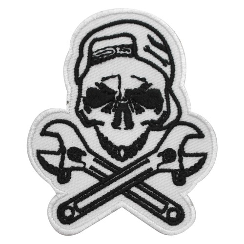 Patch mécanicien skull - patch,