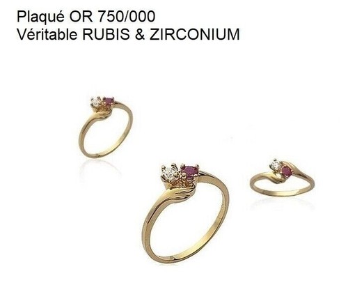 Bague plaque 750 000 - or,