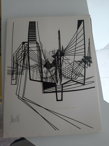 Lithographie signe moretti - lithographie,