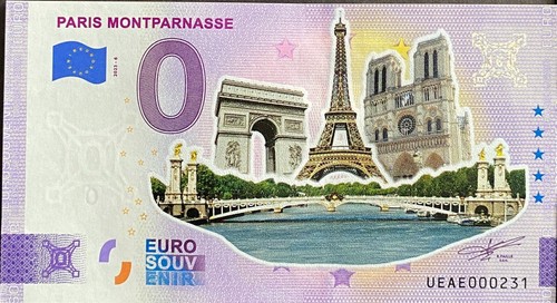 Billet euro paris - billet,