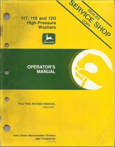 John deere 117 118 and - deere, 117,118,and