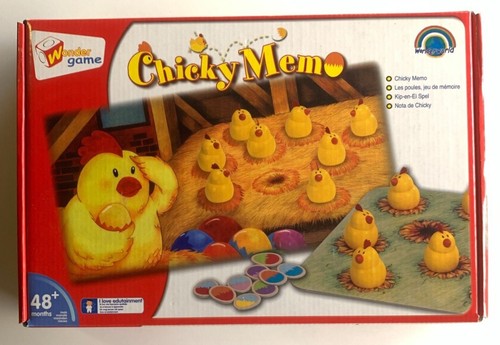 Chicky memo jeu - jeu, mémoire
