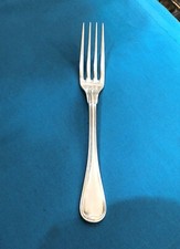 1 fourchette de table CHRISTOFLE métal argenté Modèle FILET DROIT 20,5cm Couvert
