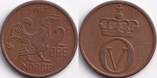 Ore 1967 norvege norge - norvege,