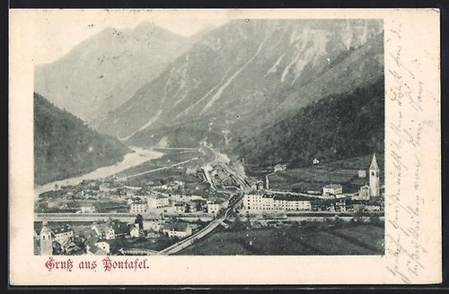 Panneau pont vue - panneau, pont,