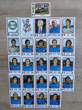 Panini Munich 74 équipe complète ITALIE reprint copy