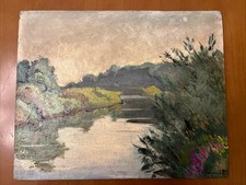 Huile Sur Panneau De Balande