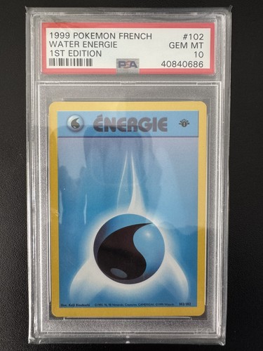Carte pokemon energie eau - energie,