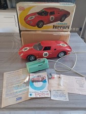 JOUET ANCIEN PAYA FERRARI P250 LM ÉLECTRIQUE TELEGUIDÉE EN BOITE D'ORIGINE 
