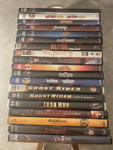 Lot dvd marvel version - de,