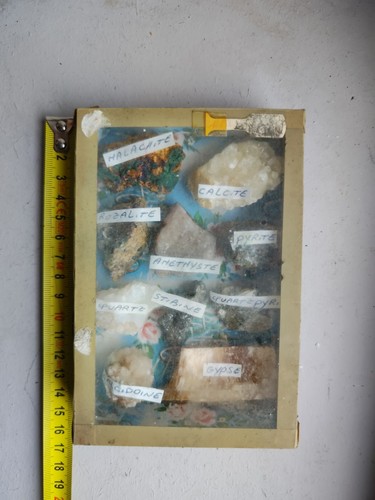 Coffret minéraux - de,