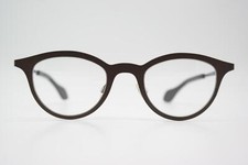 Lunettes Theo Belgium Mille+21 Bronze Ovale Monture De Lunettes Neuve