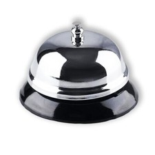 Sonnette de table en métal