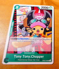 ONE PIECE PARAMOUNT WAR ENGLISH CARD GAME CARTE Tony.Chopper OP02-034 EN MINT