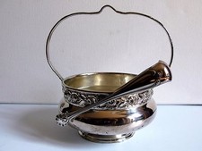 SUCRIER ET PINCE EN MÉTAL