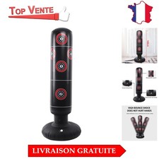 Sac de Frappe Gonflable 160 cm - Idéal pour Kickboxing et Exercise à Domicile