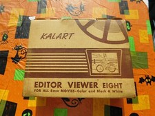 Vintage Kalart Editor Viewer Eight for all 8mm Movies 