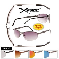 LUNETTES DE SOLEIL MODE MIXTE NEUVES FASHION VERRES OVALES SPORT XS532
