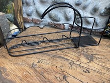 Très Beau Porte Bouteille Carafe Verre Mathieu Mategot Design Metal Perforé Art