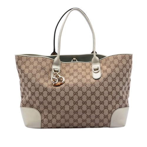 Gucci toile heart bit - gg,