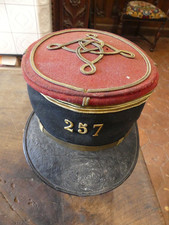 coiffure militaire  képi de lieutenant du 257regiment de Libourne 1915 -1918