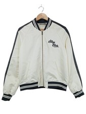 THE KOOPLES Blouson Dames Veste T EU 36 blanc-noir style décontracté