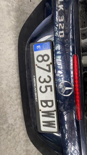 Malle hayon arriere mercedes - malle/hayon,