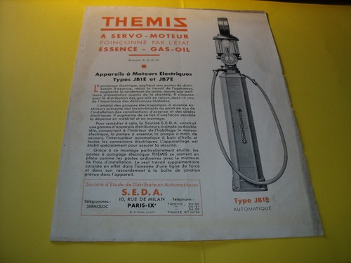 Depliant epoque pompe a - d,