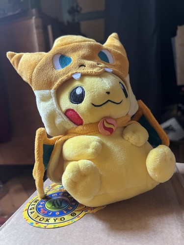 Peluche pikachu méga - peluche,