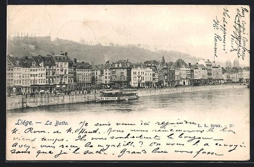 Cpa liége batte 1905 - la,